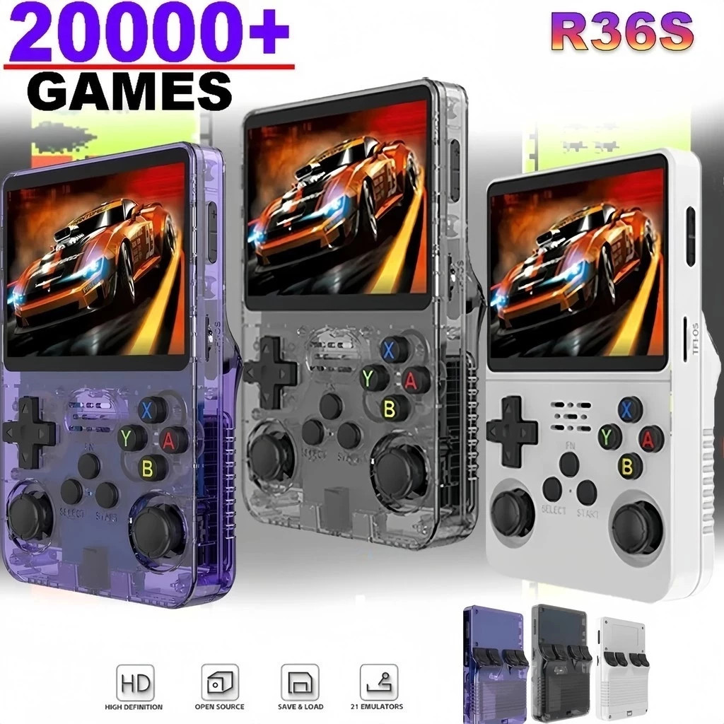 Gaming Console X80 - وحدة تحكم ألعاب فيديو محمولة صغيرة