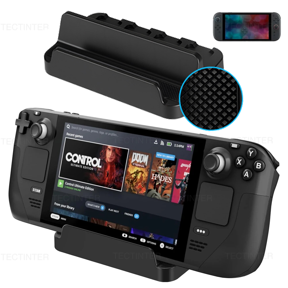 Gaming Console Steam Deck - حامل وحدة التحكم بالألعاب لنينتندو سويتش