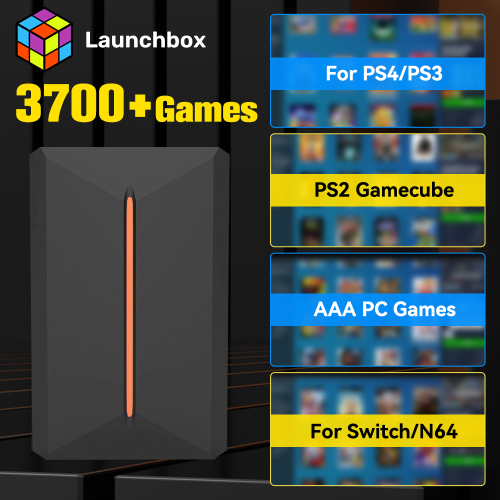Laptop Gaming Console - وحدة تحكم ألعاب ريترو محرك الأقراص