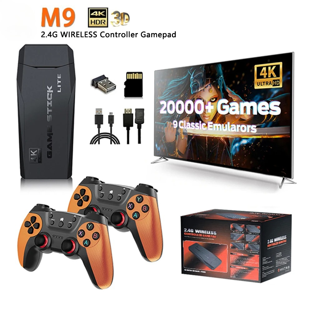 Gaming Console For Android Tv - جهاز ألعاب فيديو M9 بدقة 4K