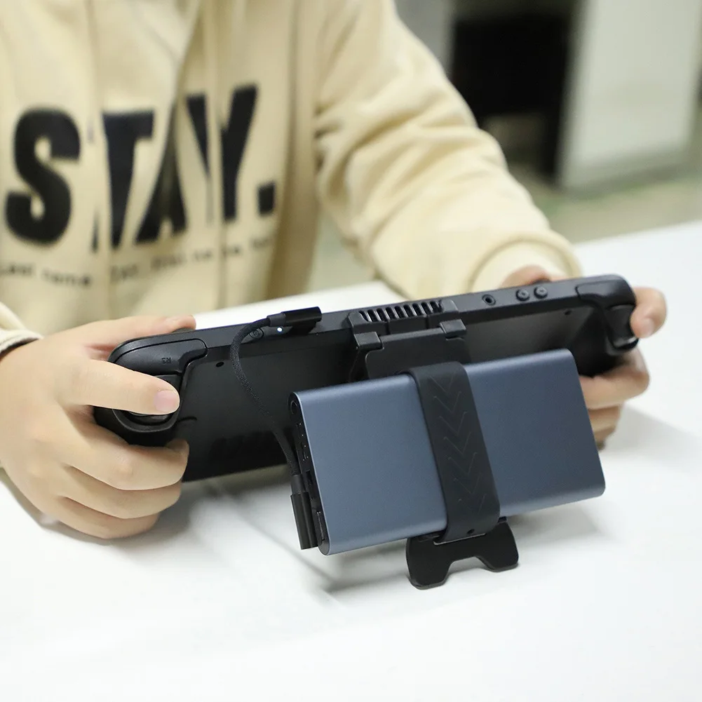 Gaming Console Steam Deck - حامل بنك الطاقة لجهاز ستيم ديك