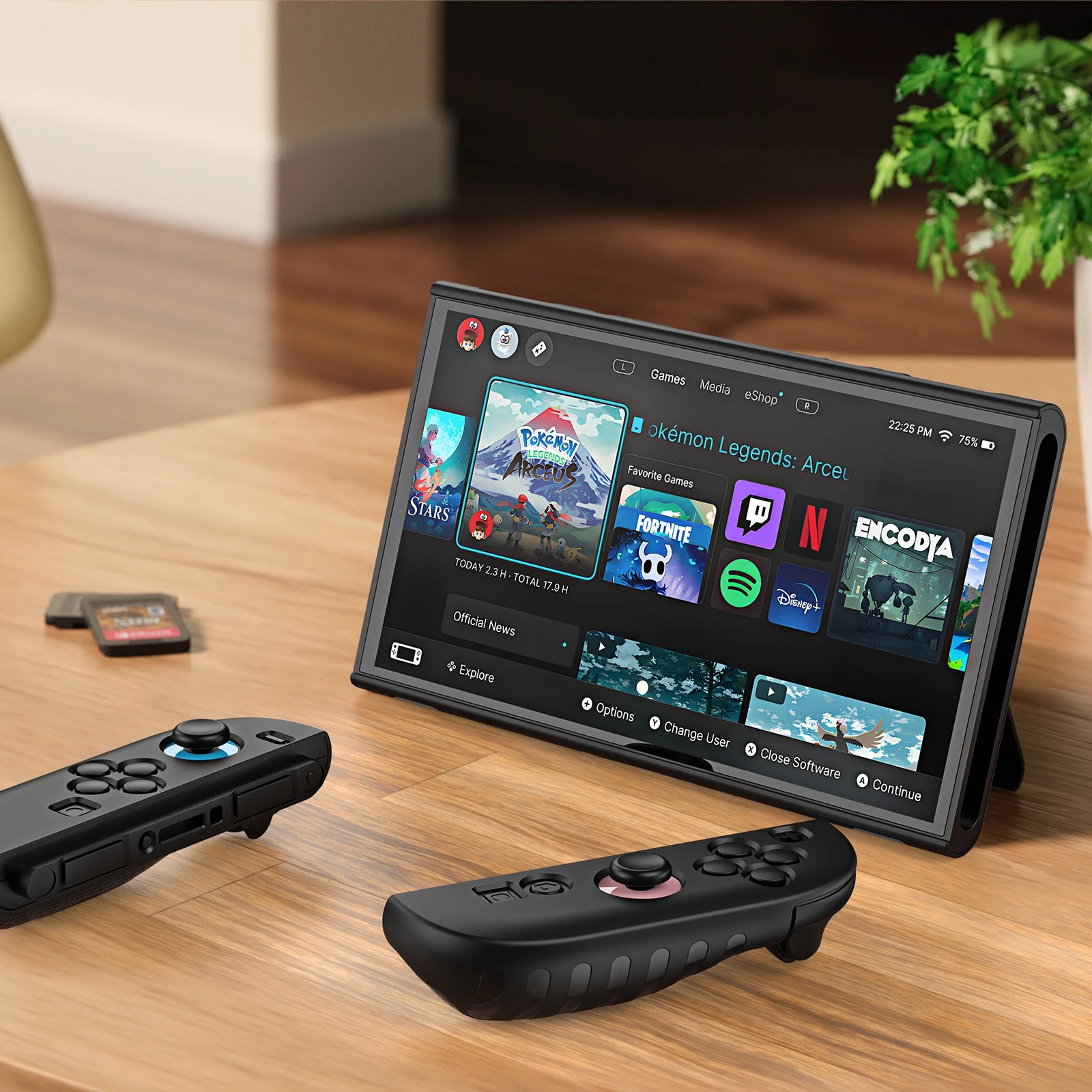 Gaming Console Latest - غطاء حماية من TPU+PC لجهاز الألعاب