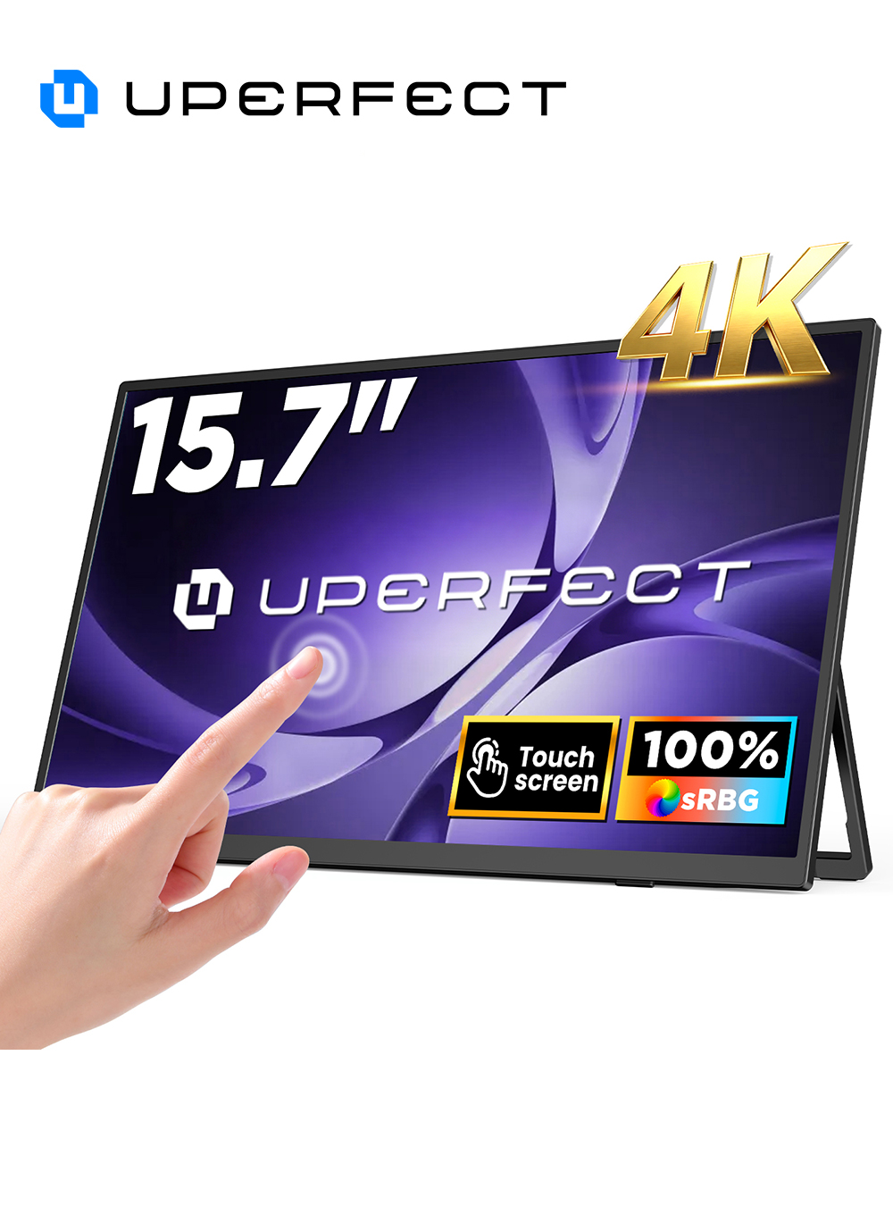 Gaming Console X80 - شاشة محمولة UPERFECT 4K تعمل باللمس