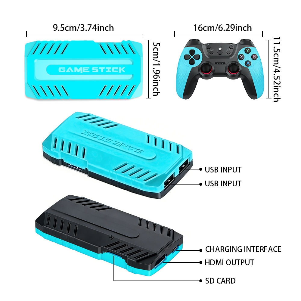 عصا ألعاب ريترو X10 Pro الجديد - مراجعة Gaming Console For Android Tv وسعره
