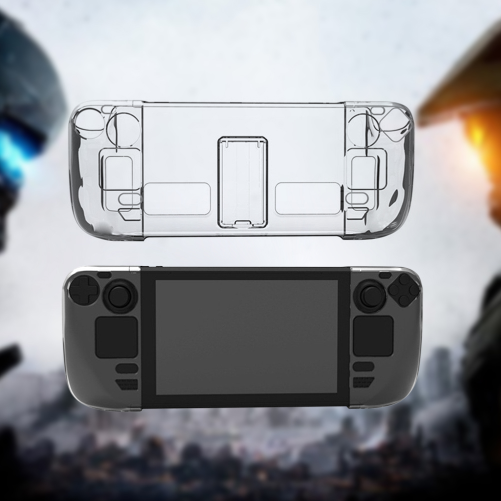 حافظة واقية شفافة من البولي كر - مراجعة Gaming Console Steam Deck وسعره
