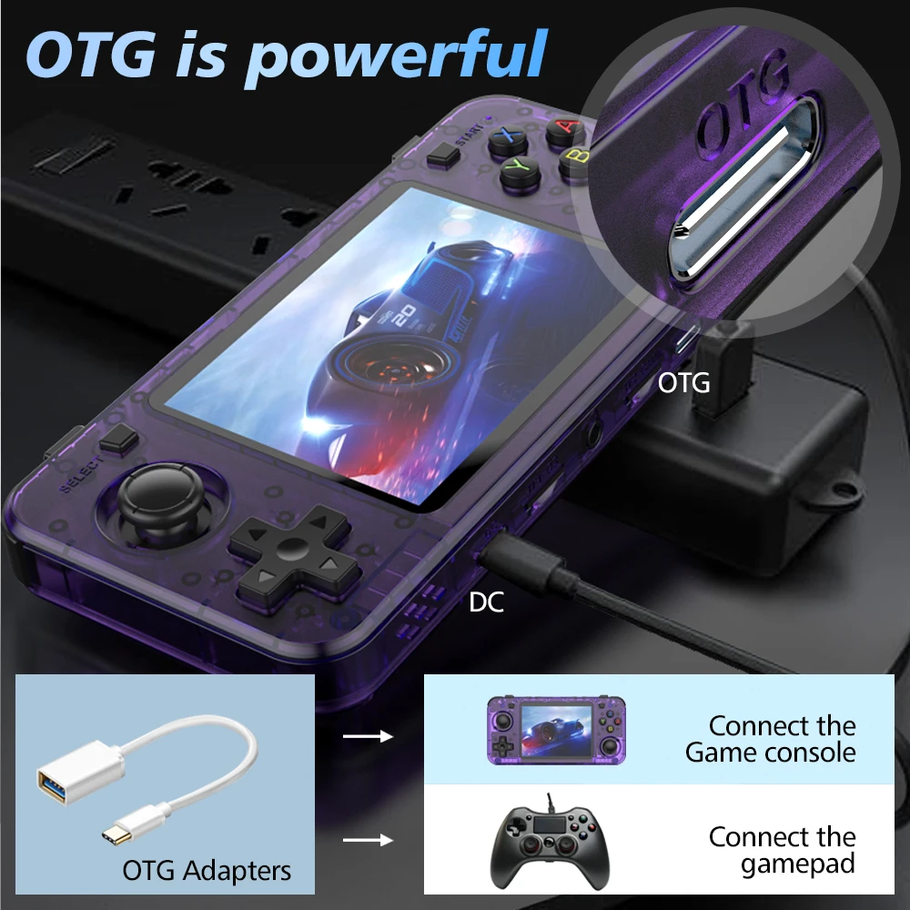 R36H ARKOS ريترو وحدة تحكم بجه - مراجعة Gaming Console Gta وسعره