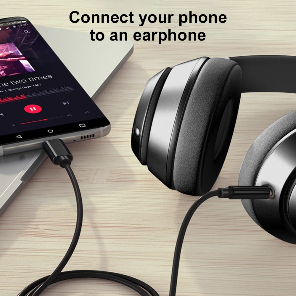 كابل صوت من النوع C إلى 3.5 مم - مراجعة Gaming Console Connect With Phone وسعره