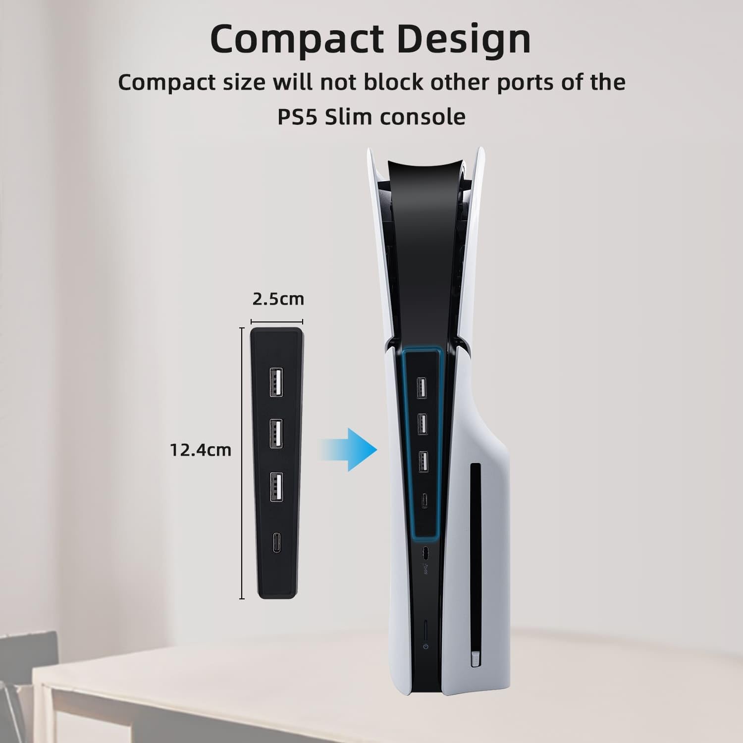 محور USB للقرص النحيف PS5 ، 4  - مراجعة Gaming Console Ps5 وسعره