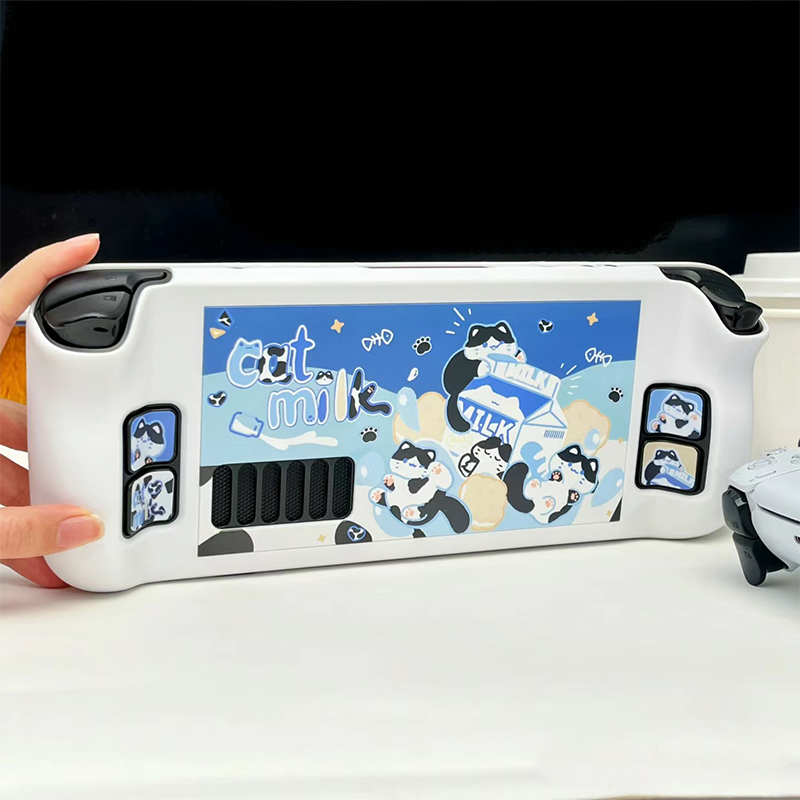 حافظة واقية على شكل قطة حليب ك - مراجعة Gaming Console Steam Deck وسعره