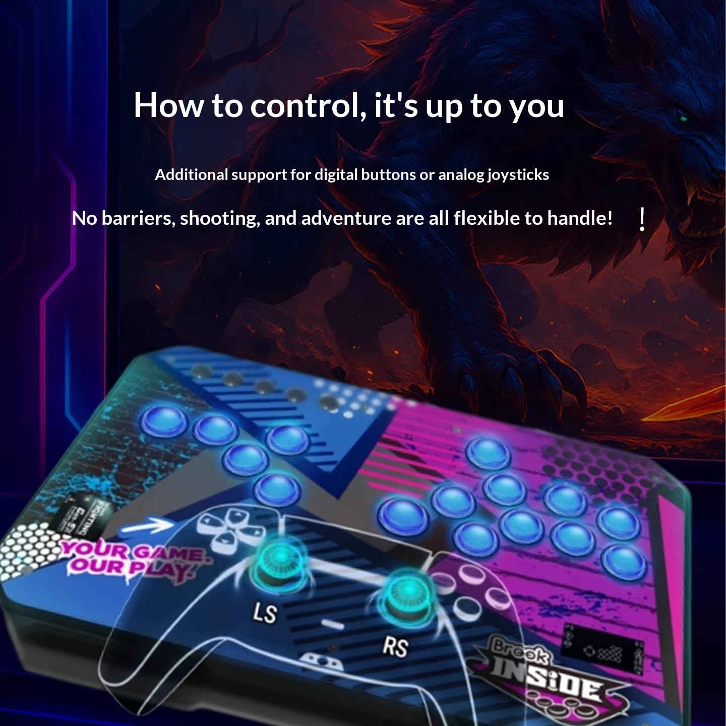 لوحة تحكم بروك فايتنج بورد GEN - مراجعة Gaming Console Ps5 وسعره