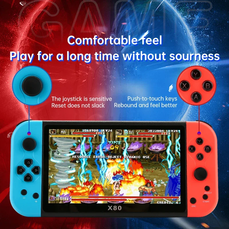 تجربة وحدة التحكم المحمولة X80 - مراجعة Gaming Console X80 وسعره