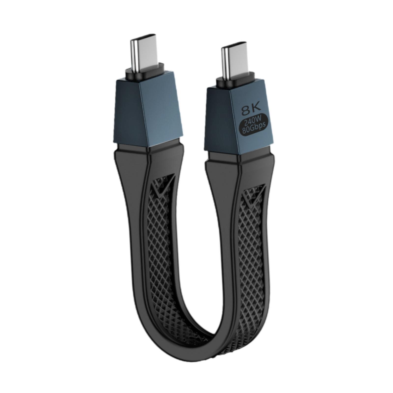 كابل شحن USB C إلى USB C مجدول - مراجعة Gaming Console Connect With Phone وسعره