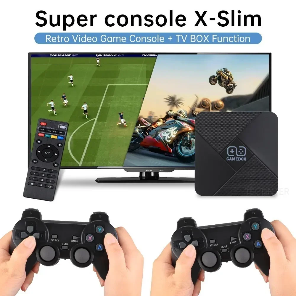 نظام مزدوج 4K HD TV Game Playe - مراجعة Gaming Console For Android Tv وسعره