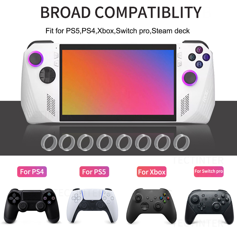 4/8 قطع حلقات مطاطية واقية مرن - مراجعة Gaming Console Steam Deck وسعره