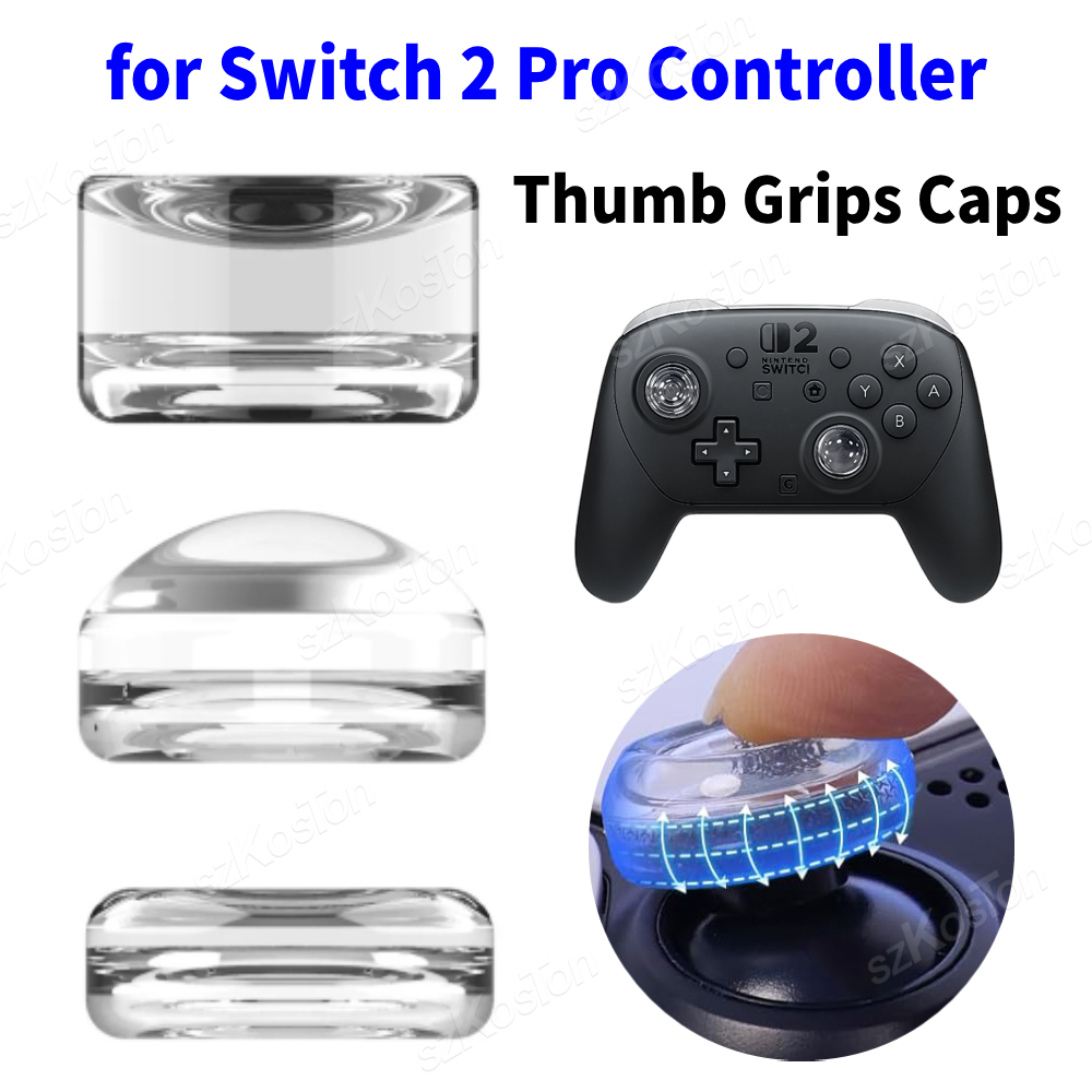 واضح الإبهام قبضة قبعات ل Swit - مراجعة Thumb Grip Joystick وسعره