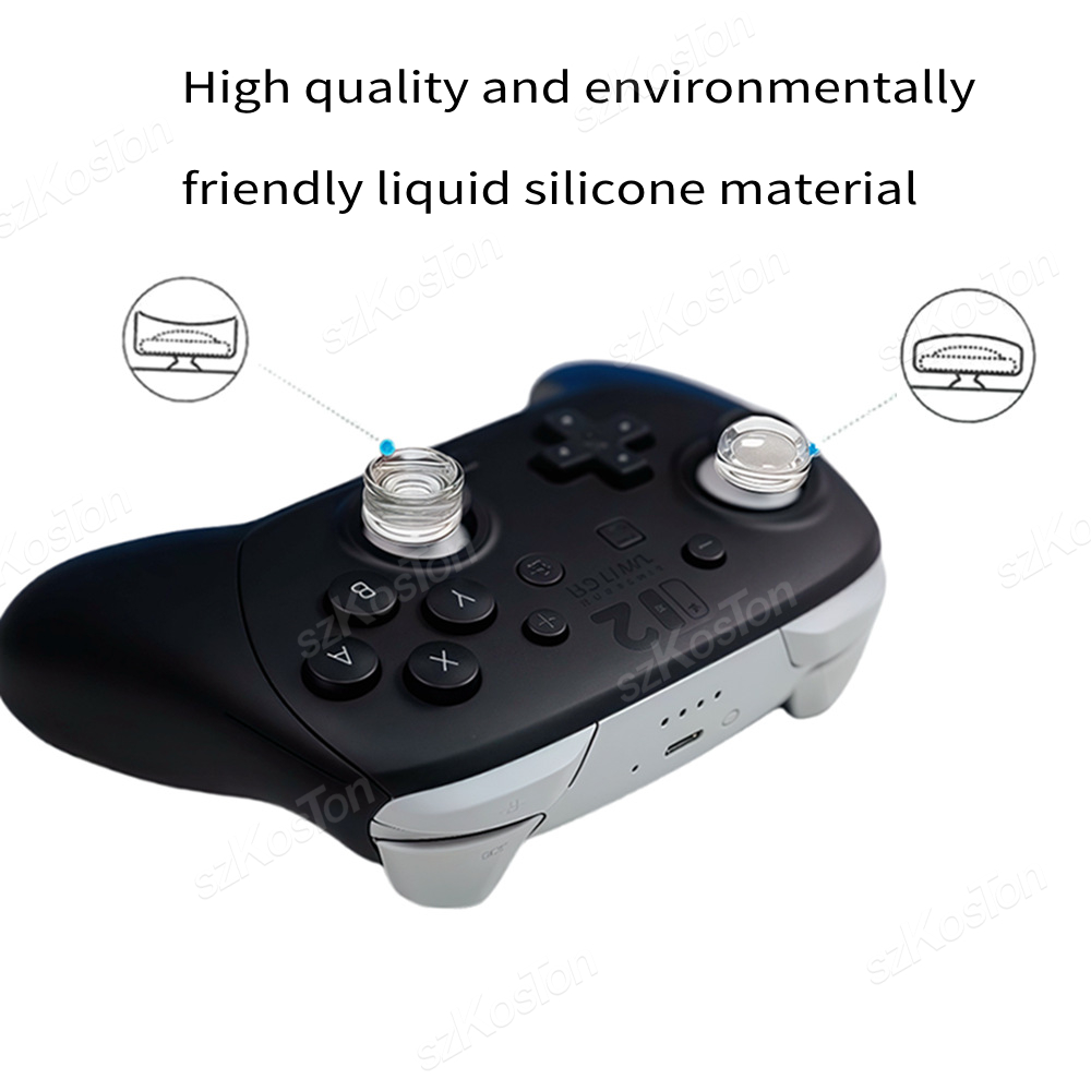 واضح الإبهام قبضة قبعات ل Swit - مراجعة Thumb Grip Joystick وسعره