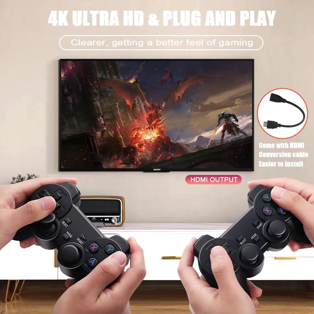 جهاز ألعاب تلفزيوني منزلي جديد - مراجعة Gaming Console For Android Tv وسعره