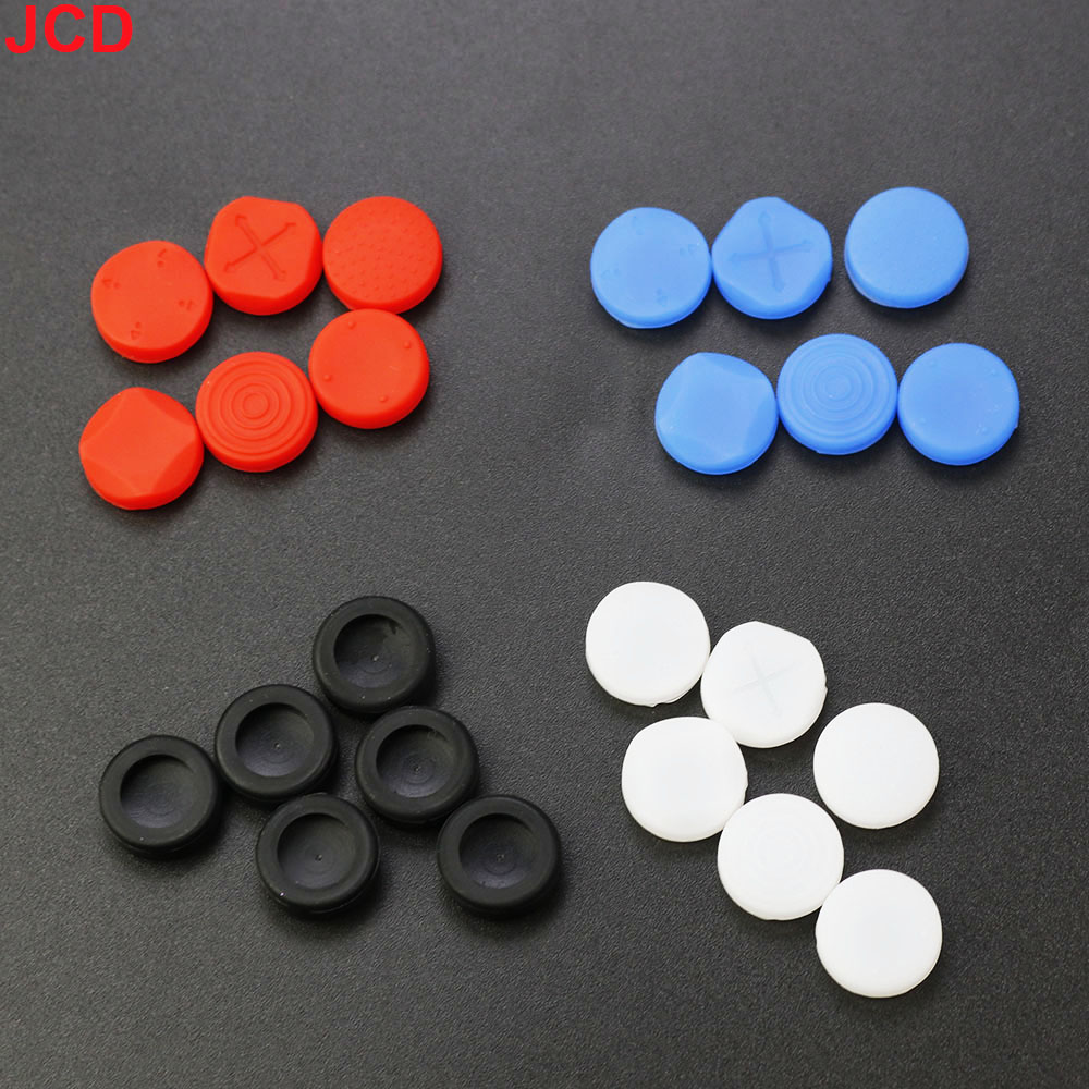 JCD 6 في 1 سيليكون مكافحة زلة  - مراجعة Thumb Grip Joystick وسعره