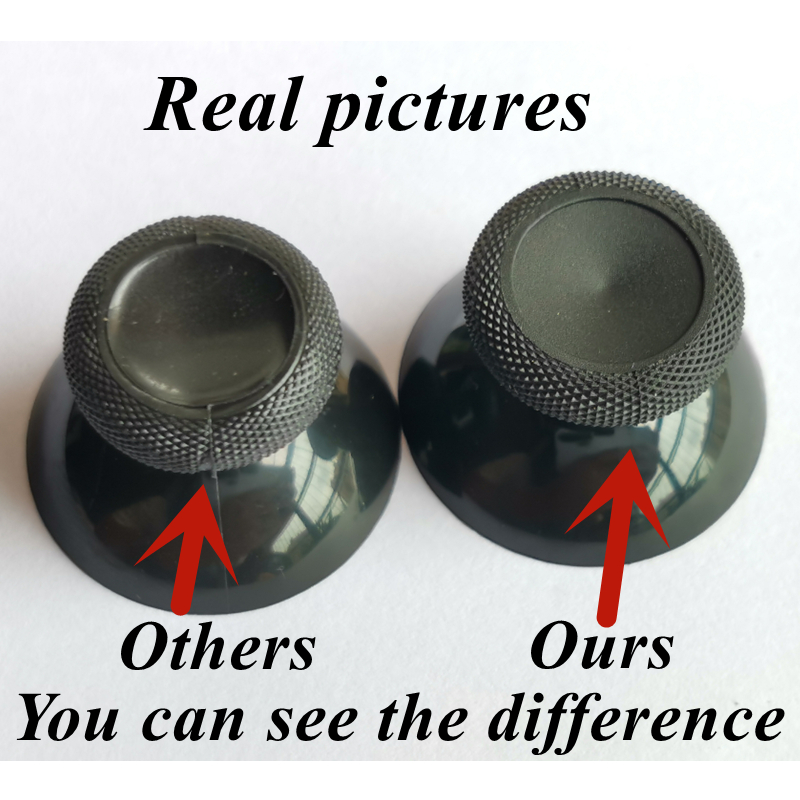 50-100 قطعة استبدال الفطر Thum - مراجعة Thumb Grip Joystick وسعره