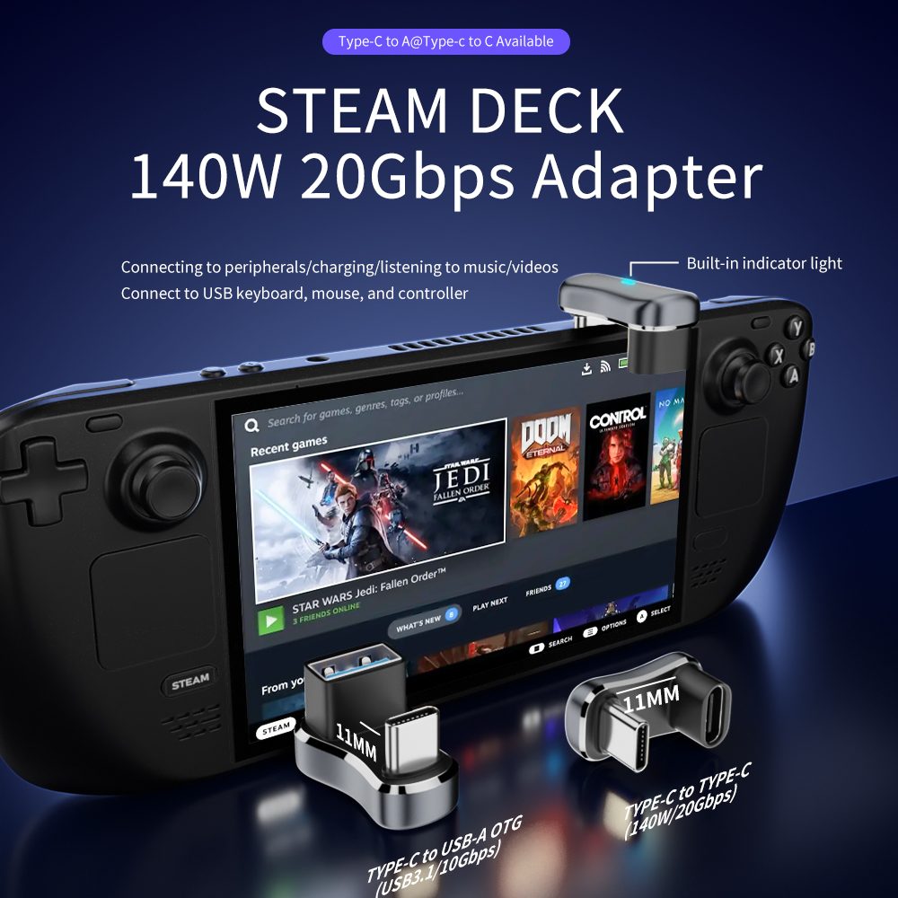 محول وحدة تحكم الألعاب المحمول - مراجعة Gaming Console Steam Deck وسعره