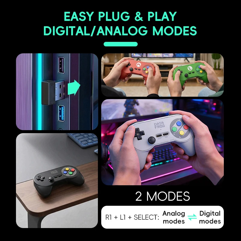 وحدة تحكم لاسلكية PC07 للألعاب - مراجعة Gaming Console For Android Tv وسعره
